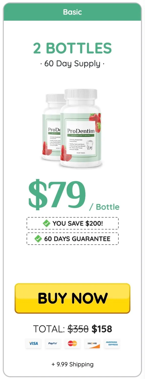 ProDentim 2 bottles